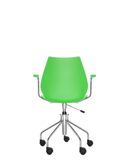 Kartell Maui bureaustoel met armleuning-Groen