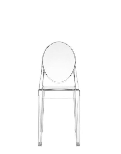Kartell Victoria Ghost stoel-Kristal