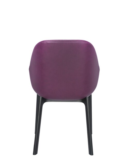 Kartell Clap PVC stoel-Prune-Zwart