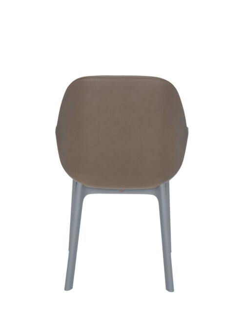 Kartell Clap PVC stoel-Duifgrijs-Grijs