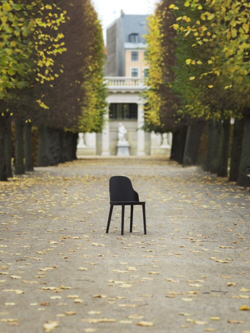 Normann Copenhagen Allez gestoffeerde stoel-Park Green