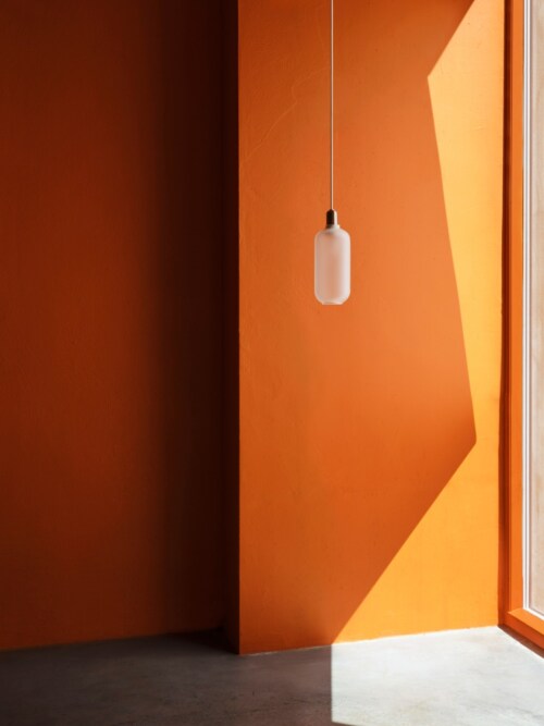 Normann Copenhagen Amp Lamp hanglamp-Mat wit-Small