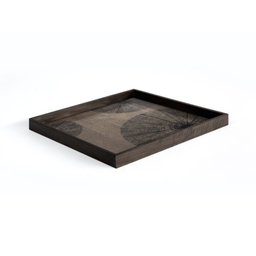Ethnicraft Slices houten dienblad - Black 