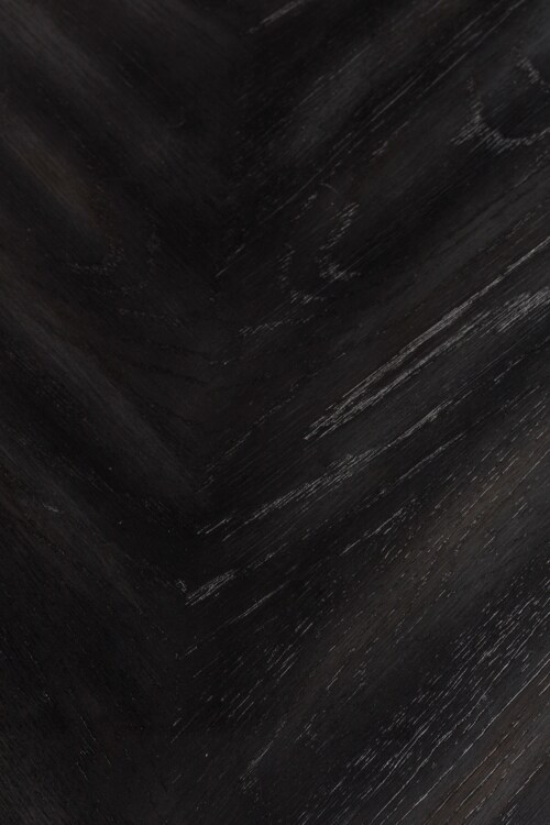 Zuiver Seth zwart eiken eetkamertafel-180x90 cm