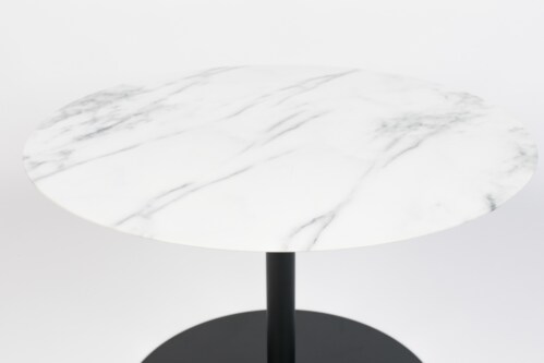 Zuiver Snow tafel-rond M marmer