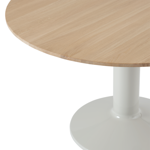 Muuto Midst tafel-Oiled Oak/Grey-∅ 120 cm