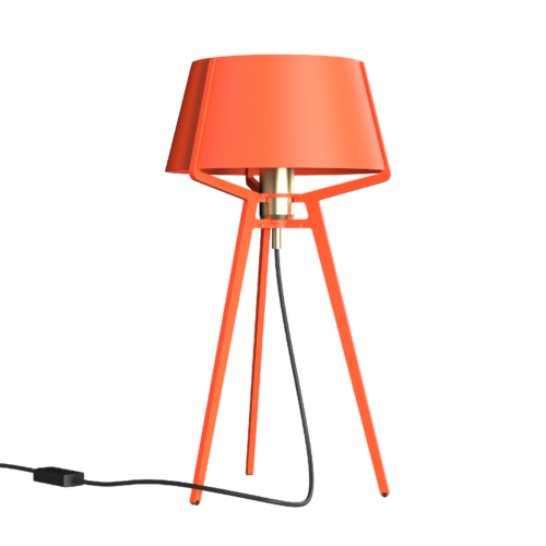 Tonone Bella tafellamp-Striking orange