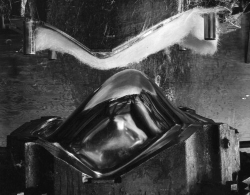 Vitra Eames DSW Fiberglass stoel met esdoorn goud onderstel-Elephant Hide Grey
