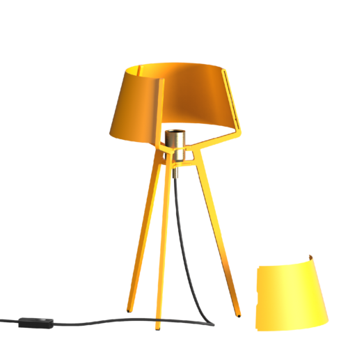 Tonone Bella tafellamp-Sunny yellow