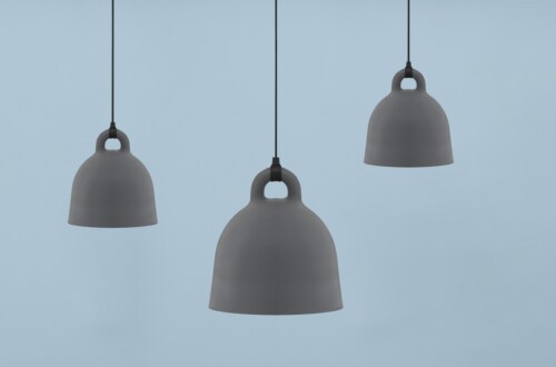 Normann Copenhagen Bell hanglamp-Grijs-Medium