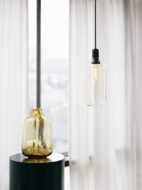 Normann Copenhagen Amp Lamp hanglamp-Zwart-Large