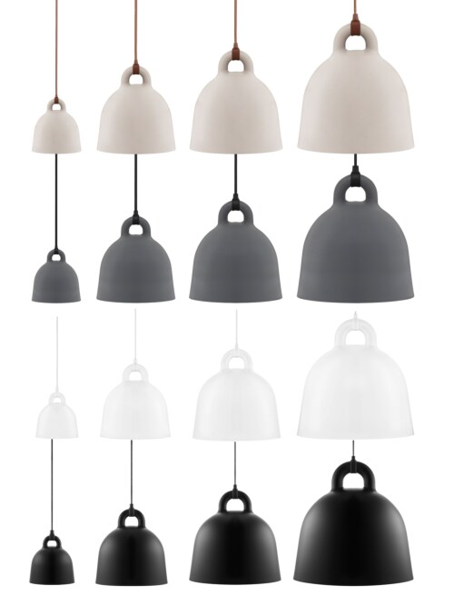 Normann Copenhagen Bell hanglamp-Small-Zwart