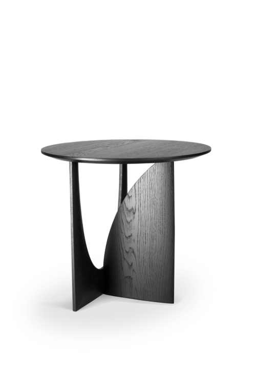 Ethnicraft Geometric Side Table bijzettafel-Zwart