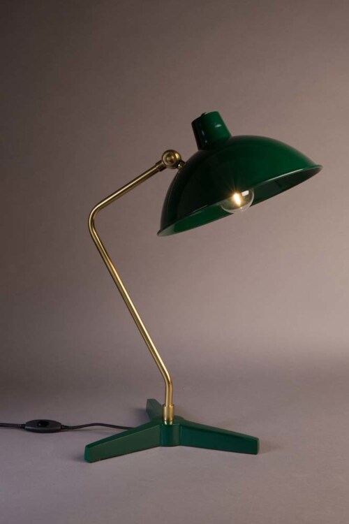 Dutchbone Devi Desk lamp-Groen
