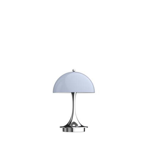 Louis Poulsen Panthella Portable V2 tafellamp-Grijs opaal acryl