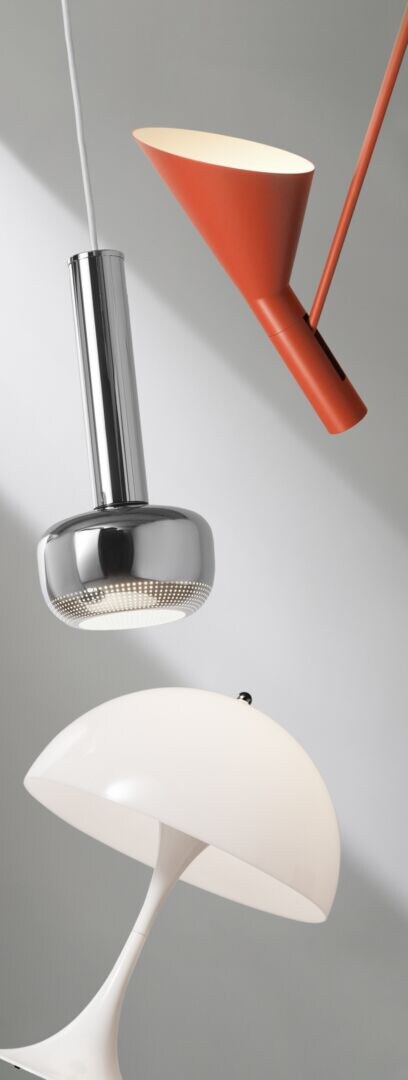 Louis Poulsen AJ Mini Tafel tafellamp-Electric Orange