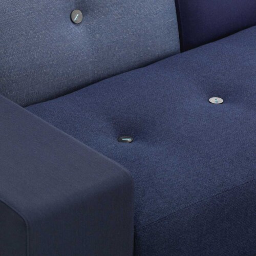Vitra Polder Sofa bank rechts-The Antartic Blues