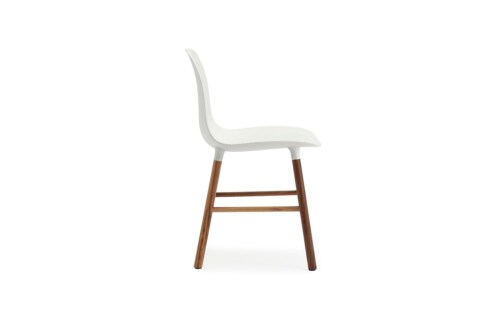 Normann Copenhagen Form Chair stoel noten-Wit