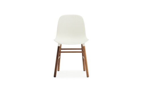 Normann Copenhagen Form Chair stoel noten-Wit