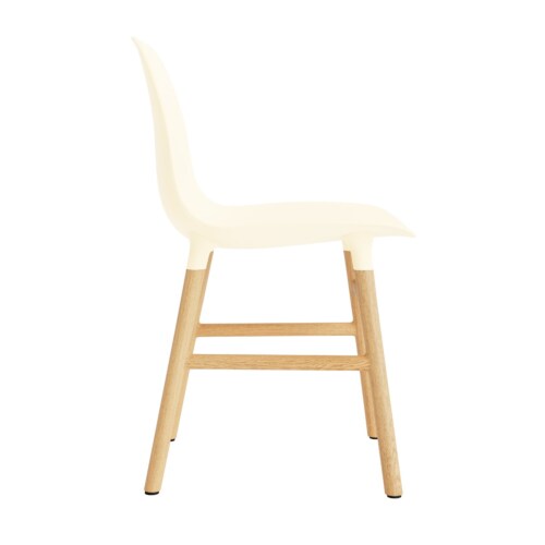 Normann Copenhagen Form Chair stoel eiken-Crème
