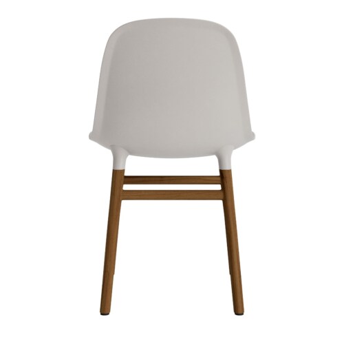 Normann Copenhagen Form Chair stoel noten-Warm grijs