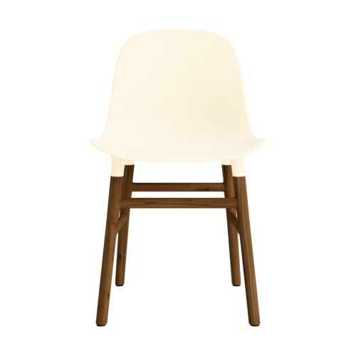 Normann Copenhagen Form Chair stoel noten-Crème