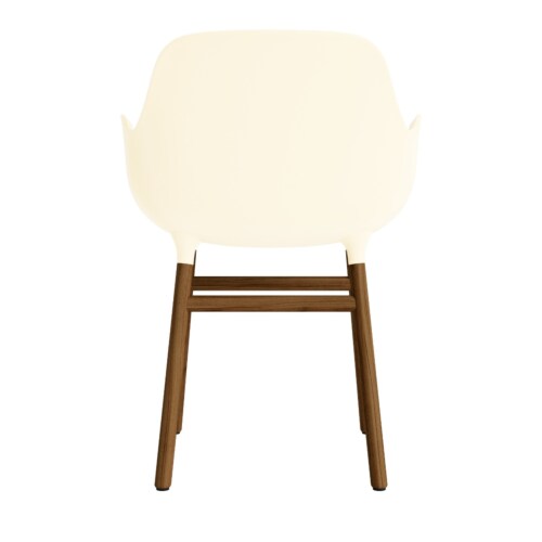 Normann Copenhagen Form armchair stoel noten-Crème
