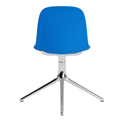 Normann Copenhagen Form Swivel stoel aluminium onderstel-Bright Blue 