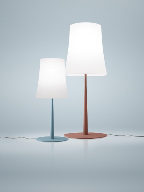 Foscarini Birdie Easy tafellamp-Grande-Light blue