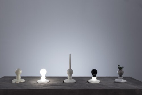Foscarini Light Bulb tafellamp-Zwart