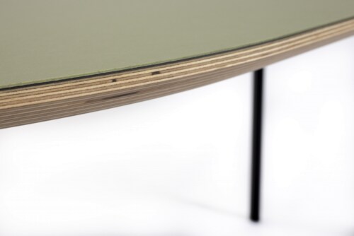 Banne Oval eetkamertafel-230x100 cm-Olive