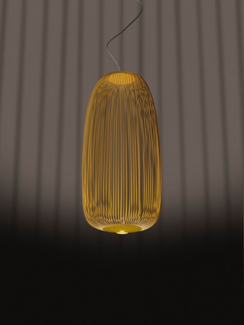 Foscarini Spokes 1 LED dimbaar hanglamp-Goud