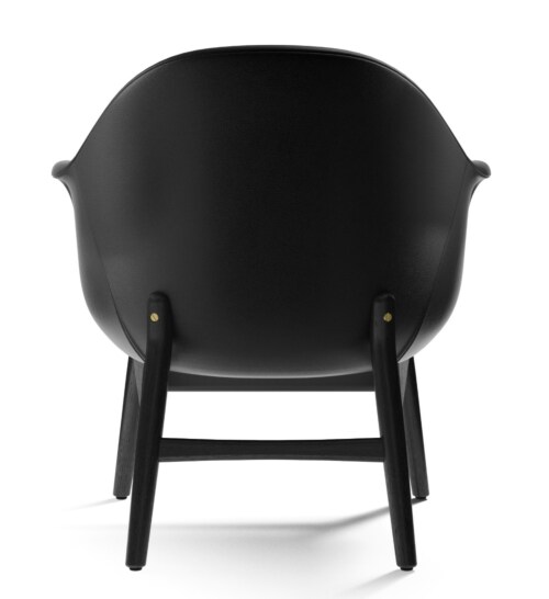 Audo Copenhagen Harbour Lounge fauteuil-Black Oak-Dakar 0842