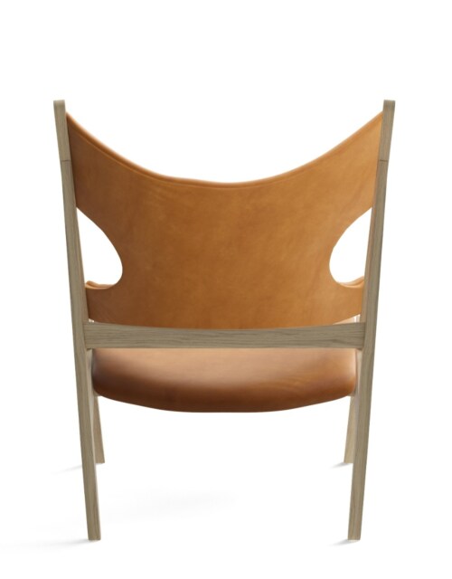 Audo Copenhagen Knitting Lounge fauteuil - Natural Oak-Dunes 21000