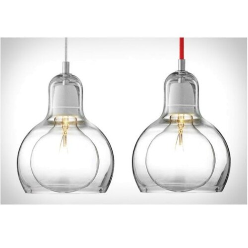 &tradition Mega bulb hanglamp-Transparant-Snoer transparant