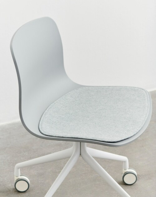HAY About a Chair AAC14 aluminium onderstel stoel- Azure Blue