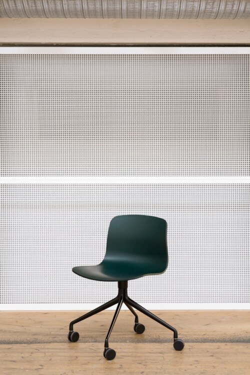 HAY About a Chair AAC14 zwart onderstel stoel-Pastel Green
