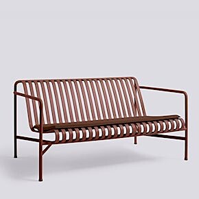 HAY Palissade Lounge sofa zitkussen-Iron Red