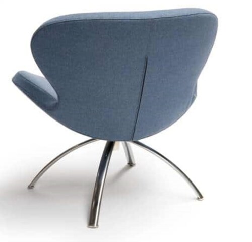 Bree's New World Peggy fauteuil-Stof/Blauw