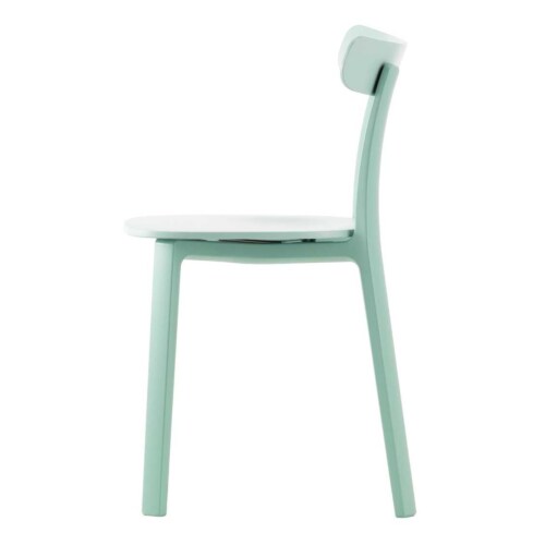 Vitra All Plastic stoel-Ice Grey