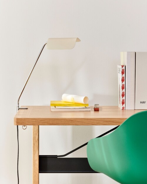 HAY Apex Desk Clip lamp-Oyster white