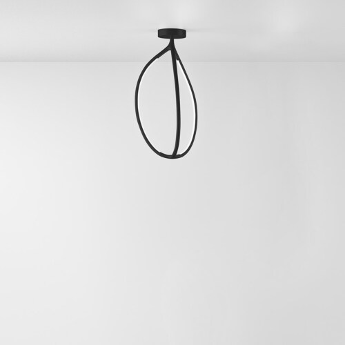 Artemide Arrival plafondlamp-70 cm-Zwart