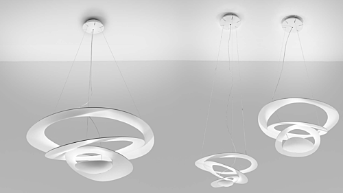 Artemide Pirce mini LED hanglamp - Wit
