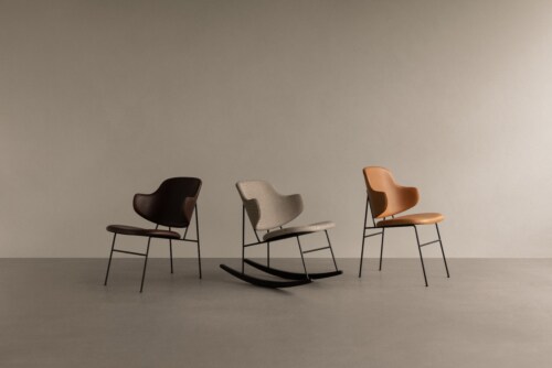 Audo Copenhagen The Penguin Lounge fauteuil - gestoffeerd-Dakar 0329