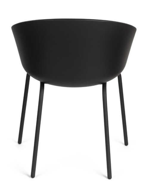 Zuiver Void armleuning stoel-Black-Black
