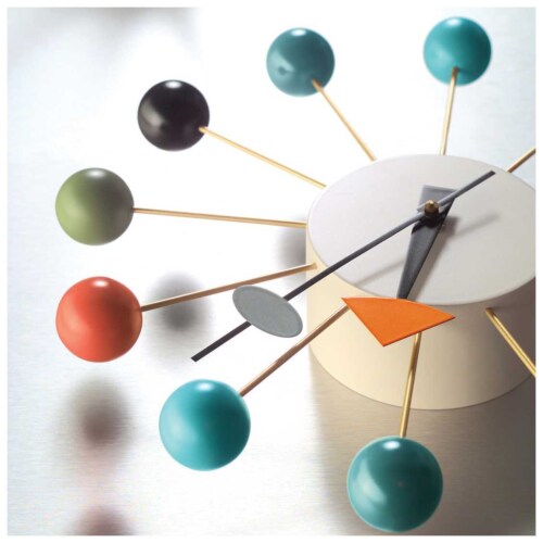 Vitra Ball Clock klok-Natural