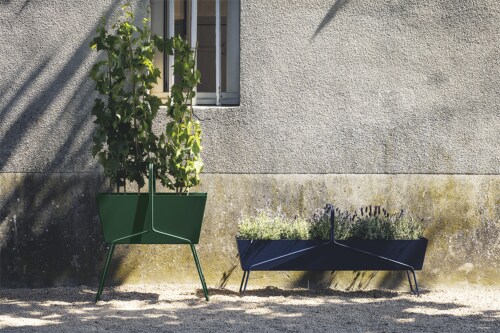 Fermob Basket plantenbak long-Opaline Green