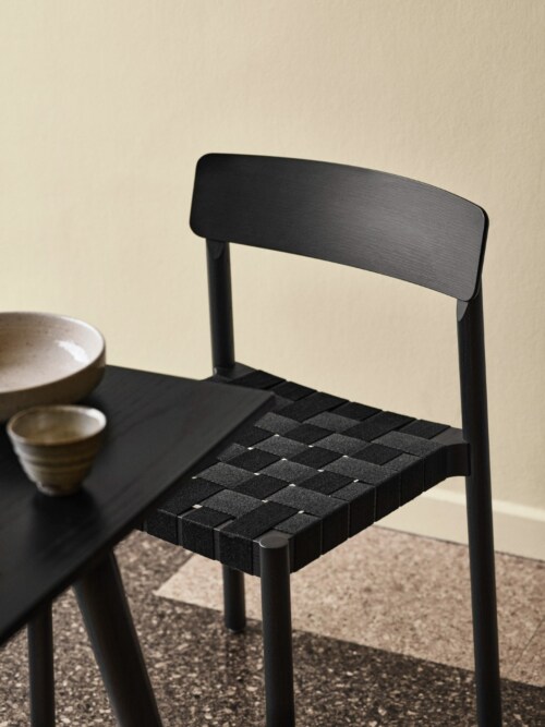 &tradition Betty TK1 stoel-Black - Black
