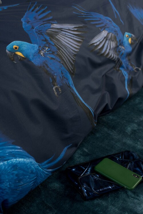 Snurk Blue Parrot dekbedovertrek-260x200/220 cm