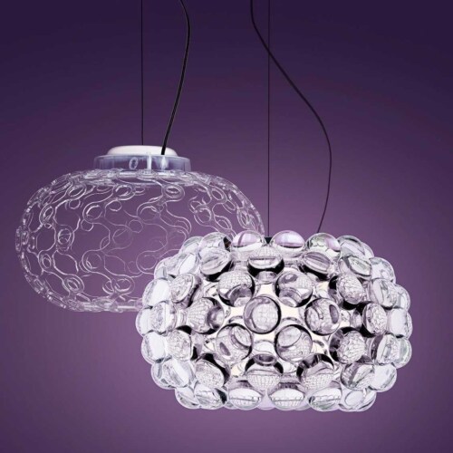 Foscarini Caboche Plus LED hanglamp niet-dimbaar-Grijs-Piccola